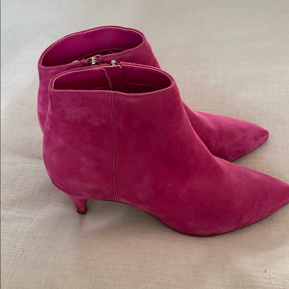 Sam Edelman Hot Pink Booties